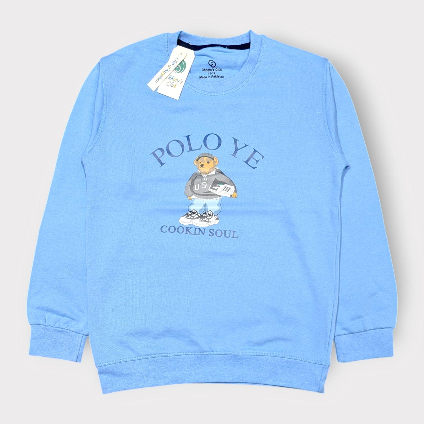 Polo Ye “Cookin Soul” Sweatshirt for Kids