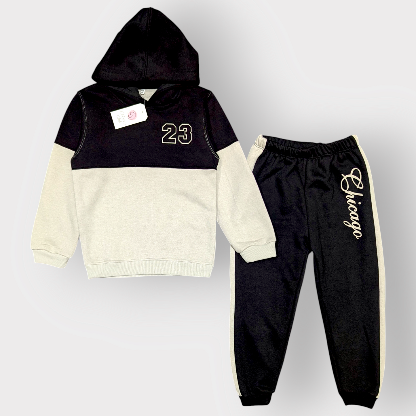 Chicago 23 Hoodie & Jogger Tracksuit Set