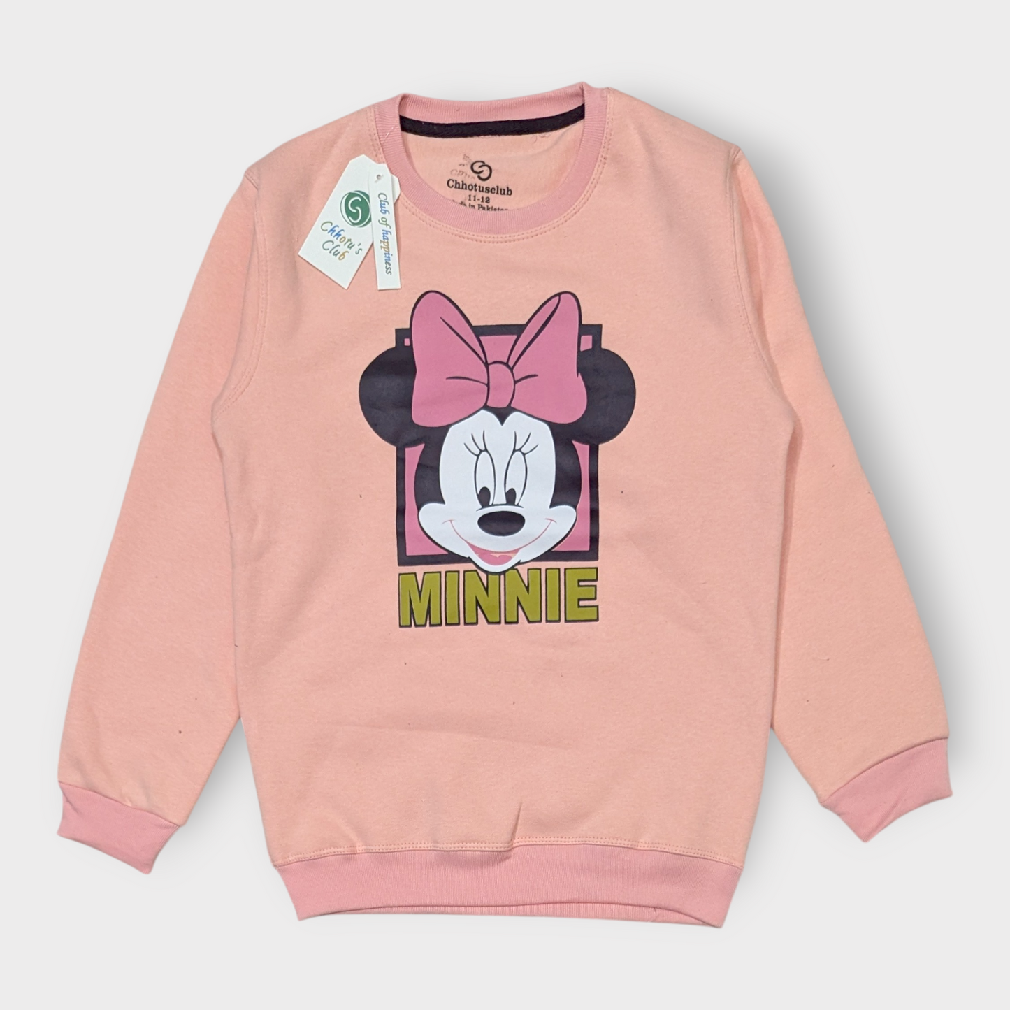 Minnie Mouse Pastel Lilac Kids Sweatshirt