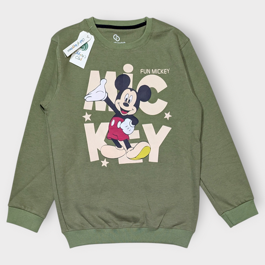 Fun Mickey Mouse Kids Sweatshirt