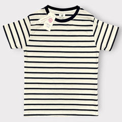 Kids Striped T-Shirt – Casual Crew Neck Tee