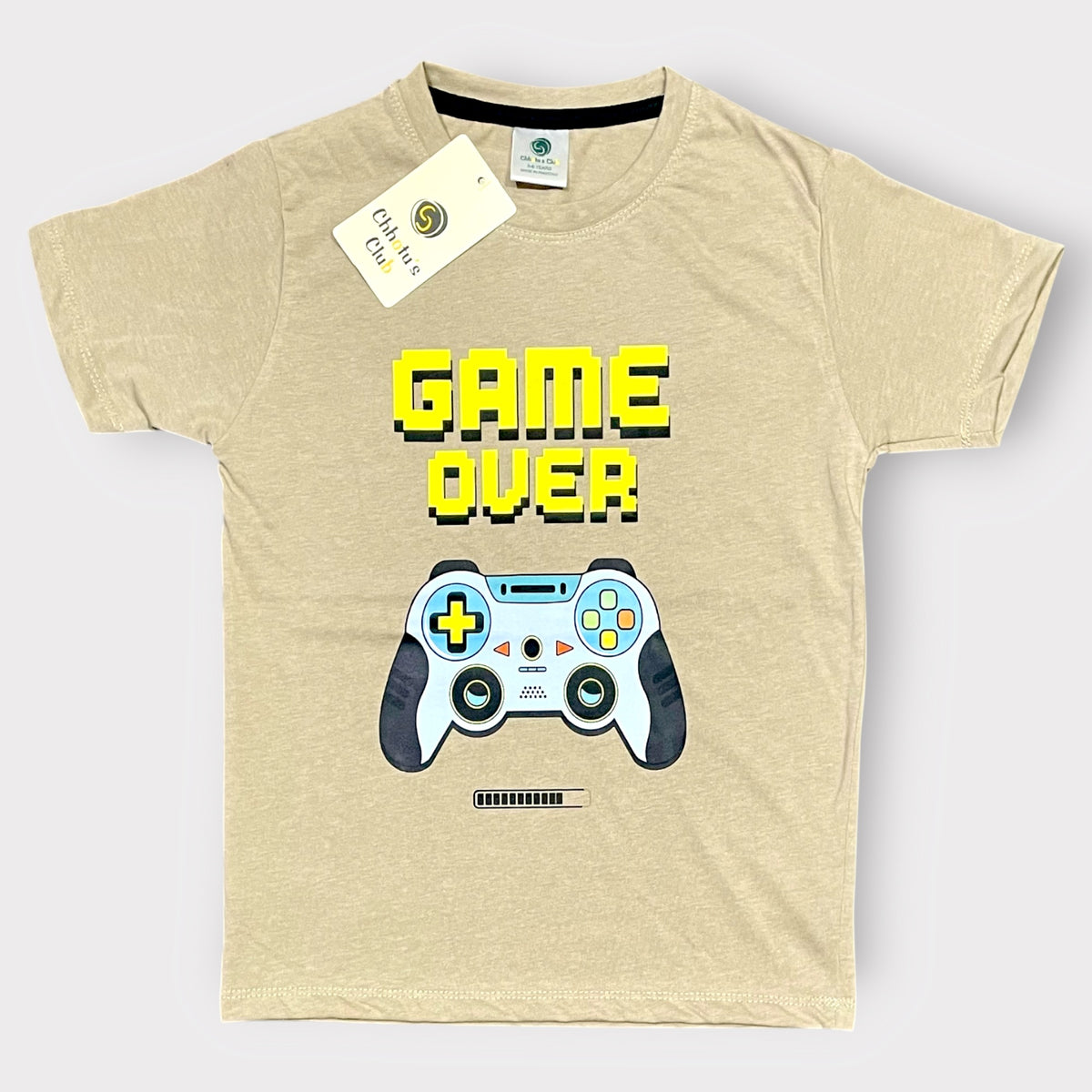 Kids Game Over Graphic T-Shirt – Casual Gamer Tee
