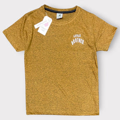 Kids "Little Brother" Graphic T-Shirt – Mustard Heather