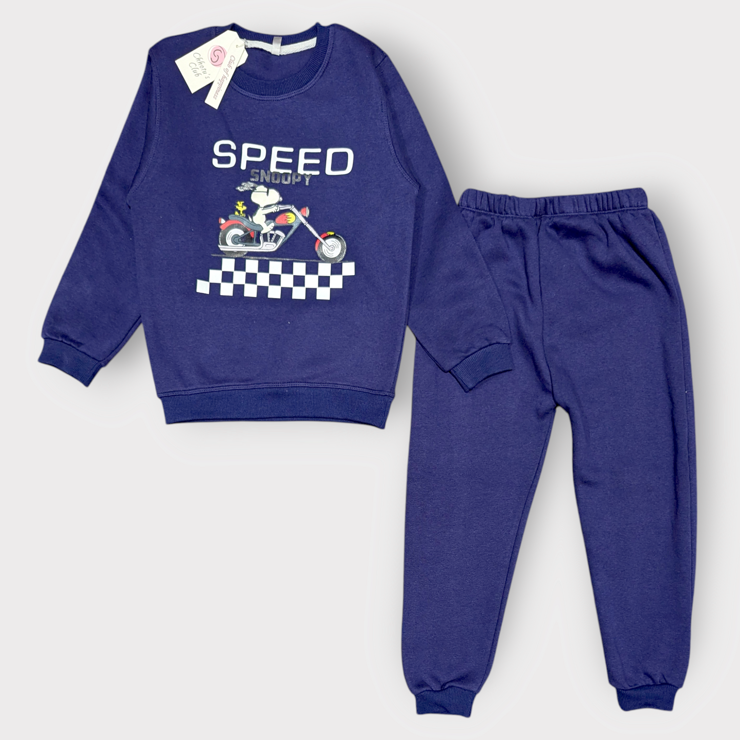 Snoopy "Speed" Sweatshirt & Jogger Set