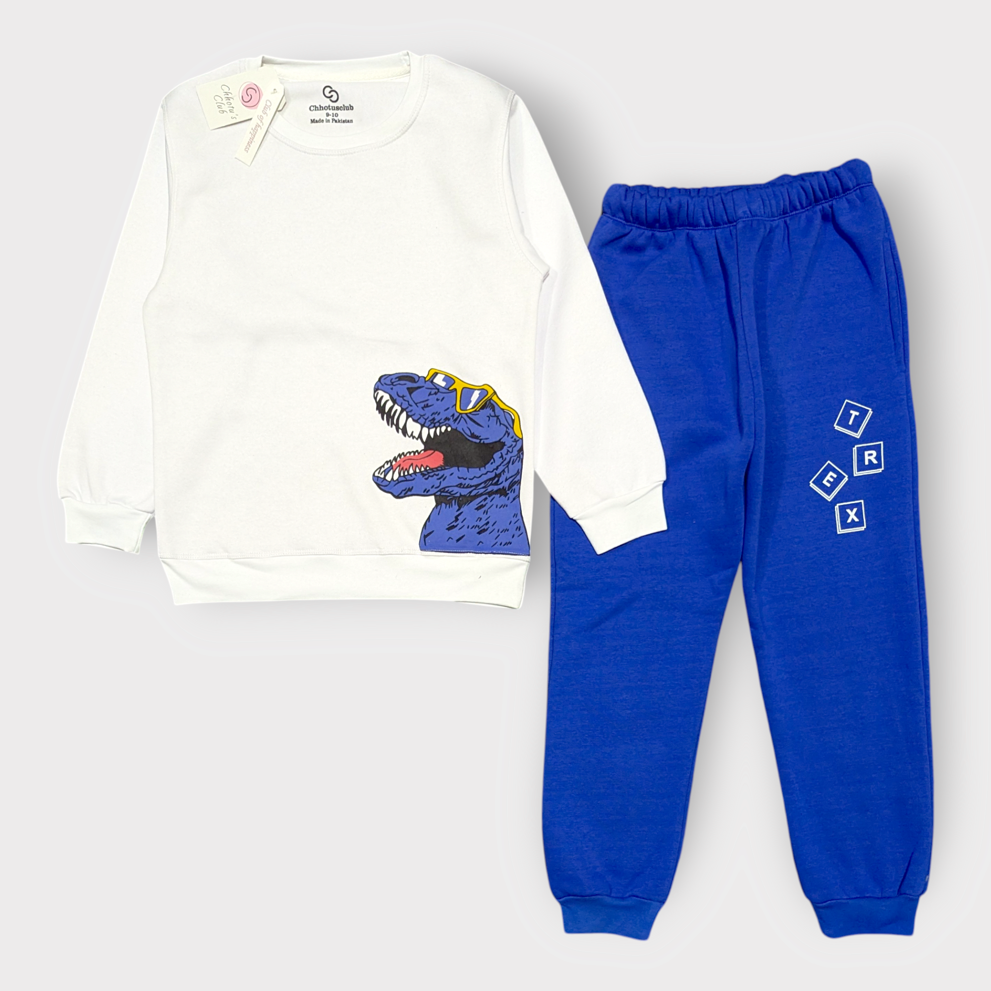 Cool T-Rex Sweatshirt & Jogger Set