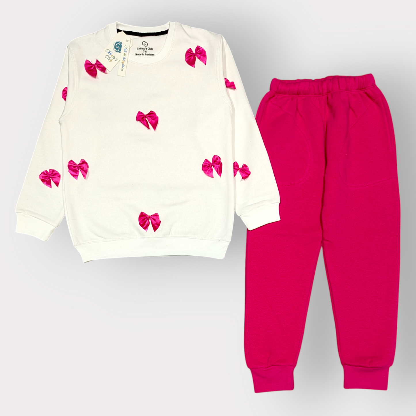 Pretty Bow Set – White or Black