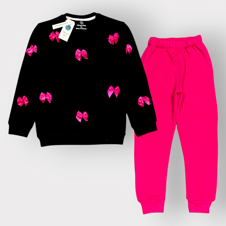 Pretty Bow Set – White or Black
