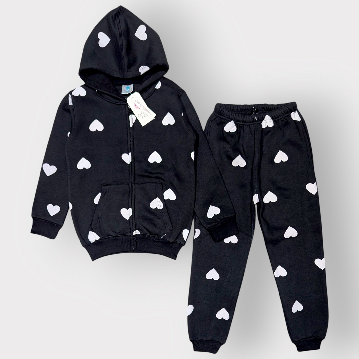 Heart Pop Hoodie Tracksuit