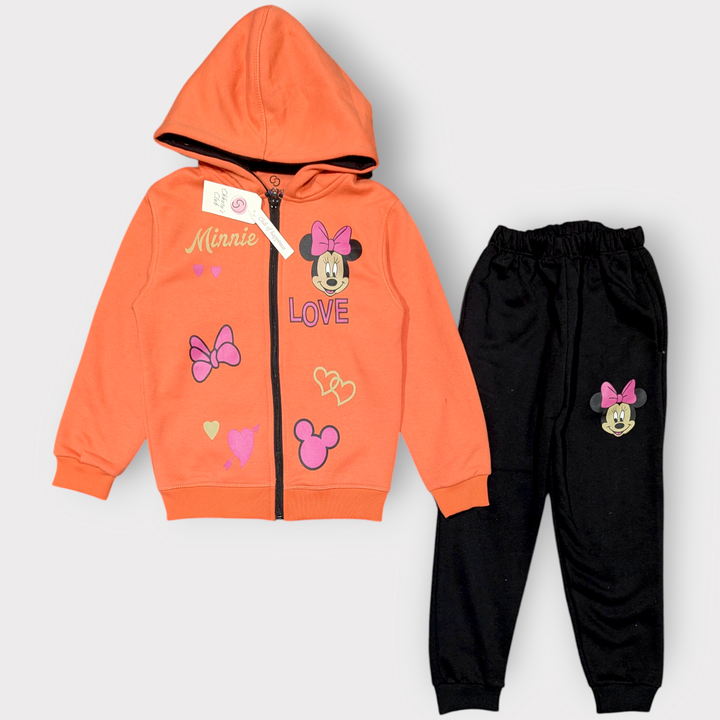 Minnie Mouse Kids Hoodie & Jogger Set
