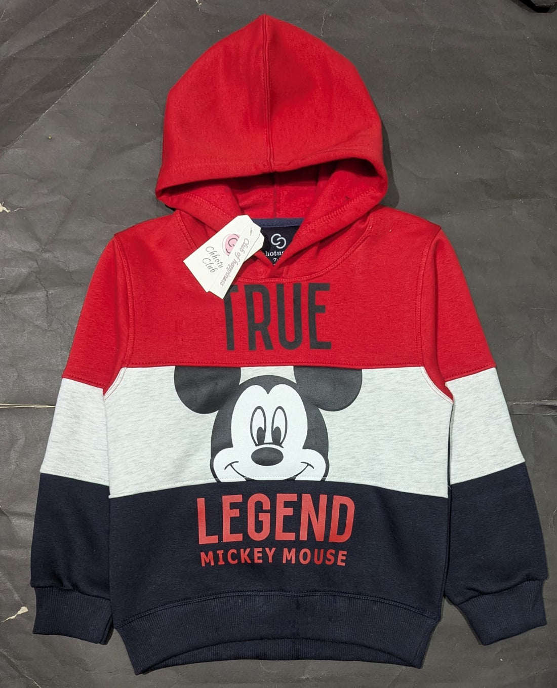 Kids “True Legend” Mickey Mouse Hoodie & Jogger Set