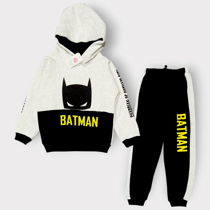 Batman Kids Hoodie & Jogger Set – Cozy Superhero Outfit