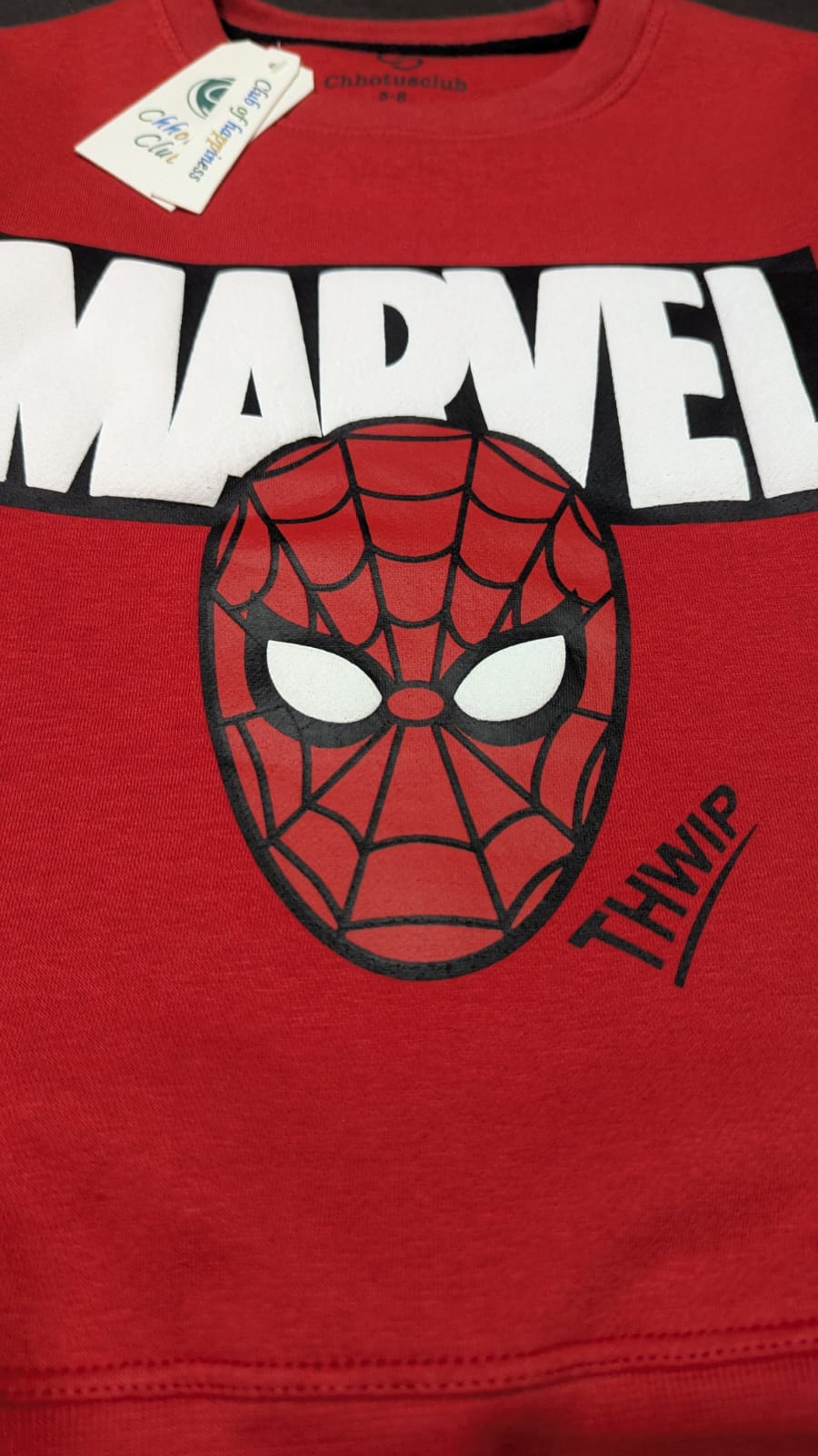 Marvel Spiderman Printed Sweatshirt and Jogger Set