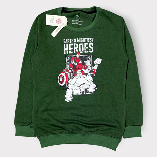 Earth’s Mightiest Heroes Kids Sweatshirt