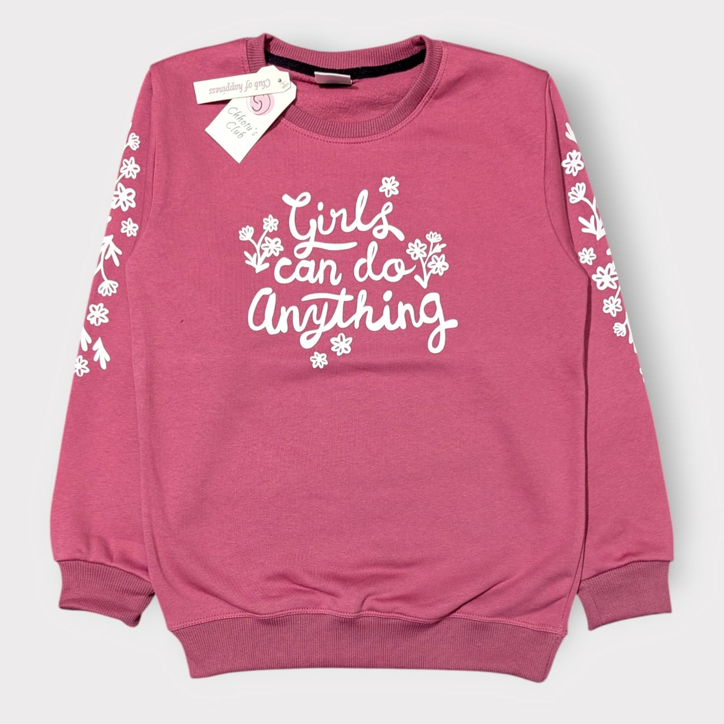 Girls Can Do Anything Casual Sweatshirt