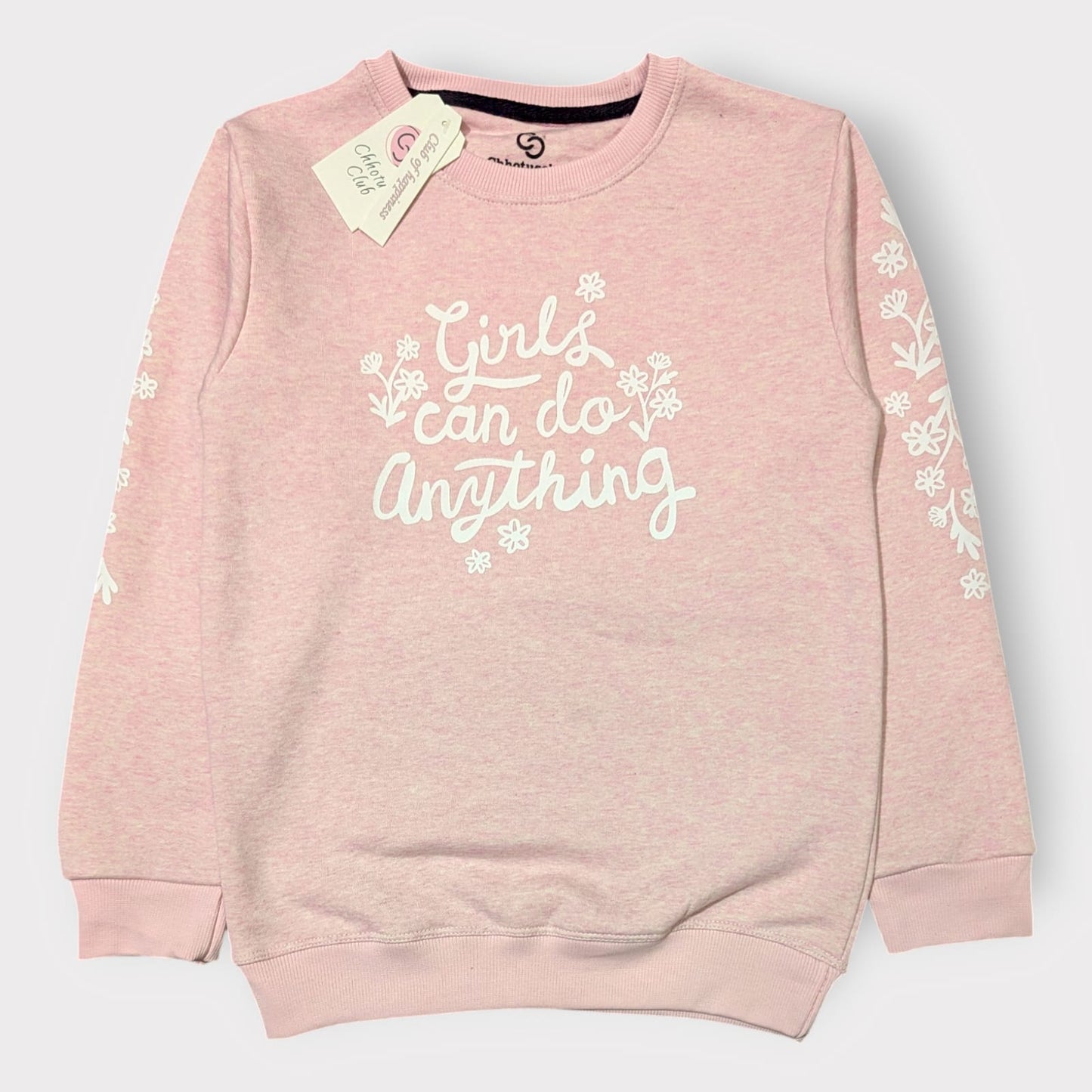 Girls Can Do Anything Casual Sweatshirt