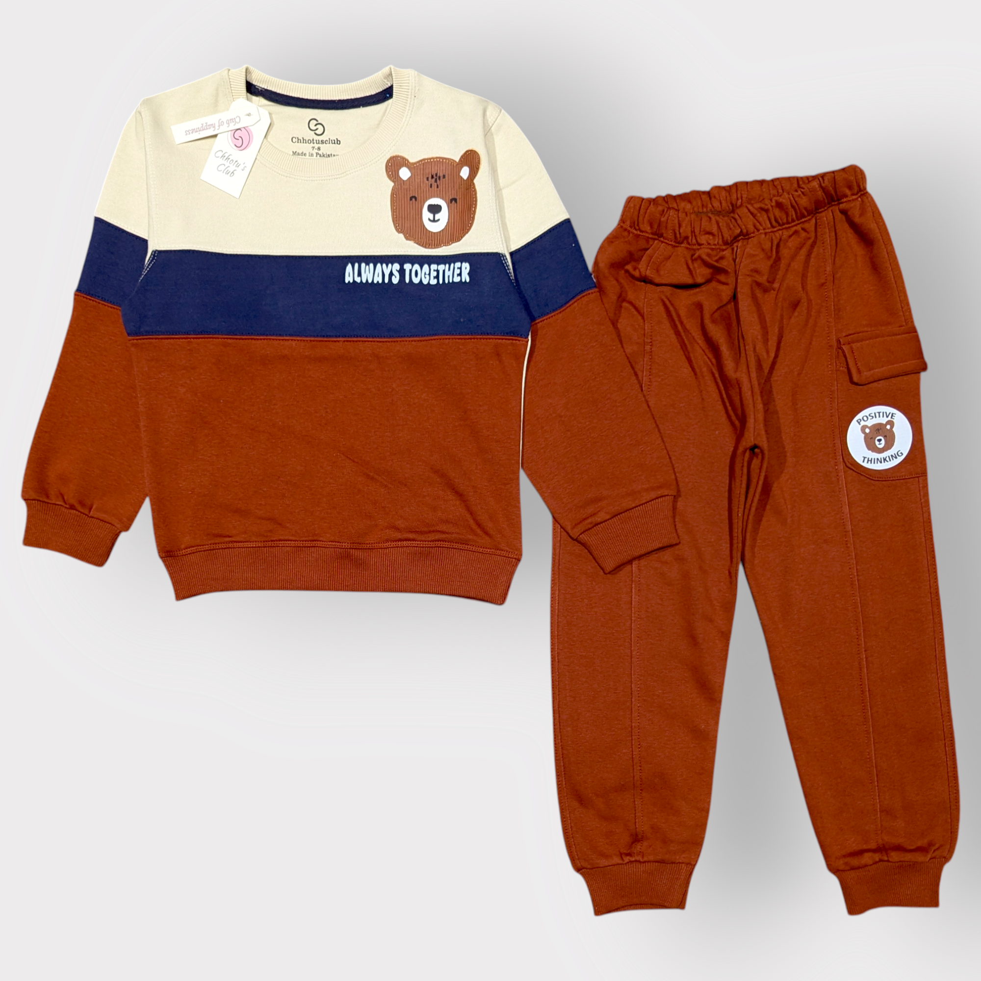 Cozy Bear Kids Tracksuit