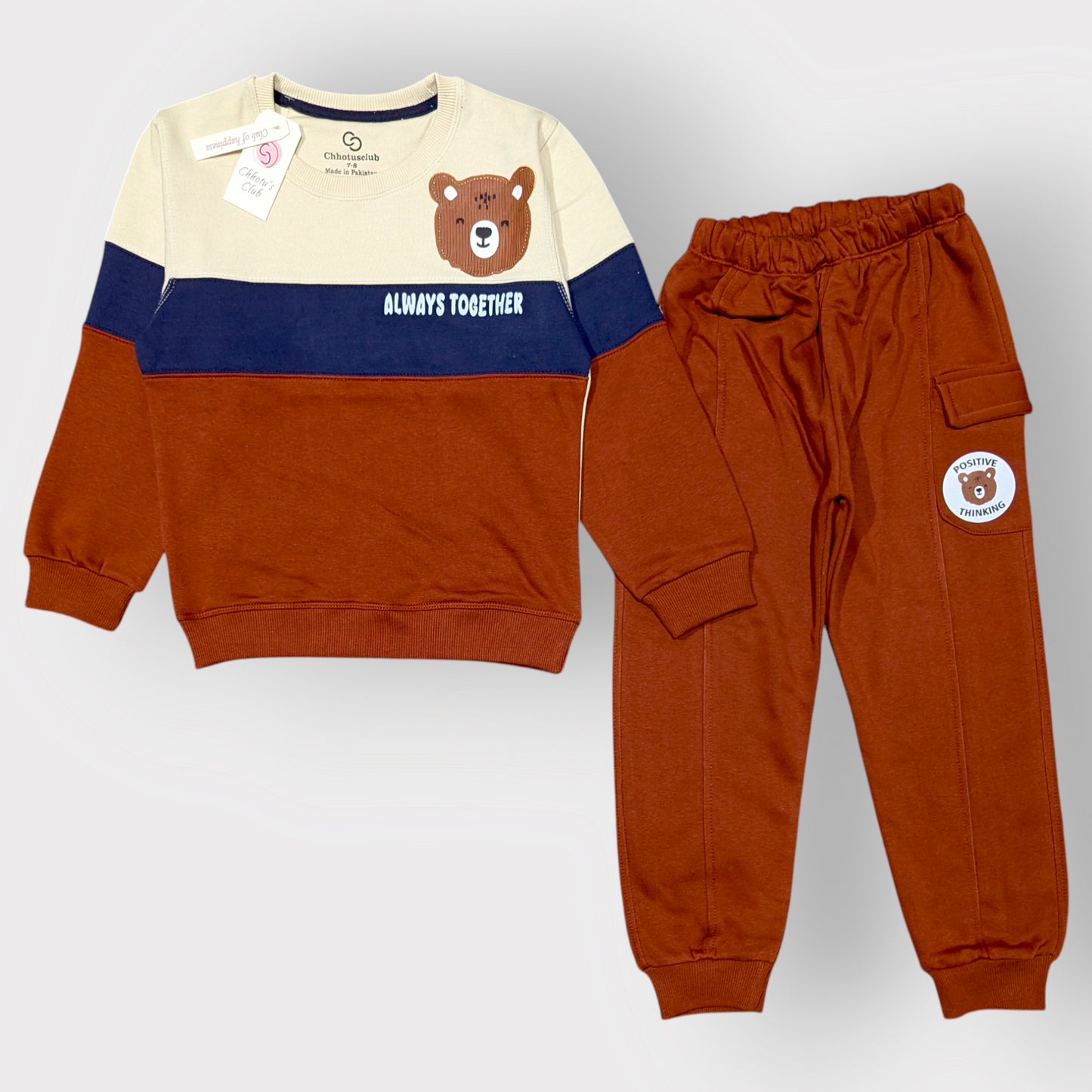 Cozy Bear Kids Tracksuit