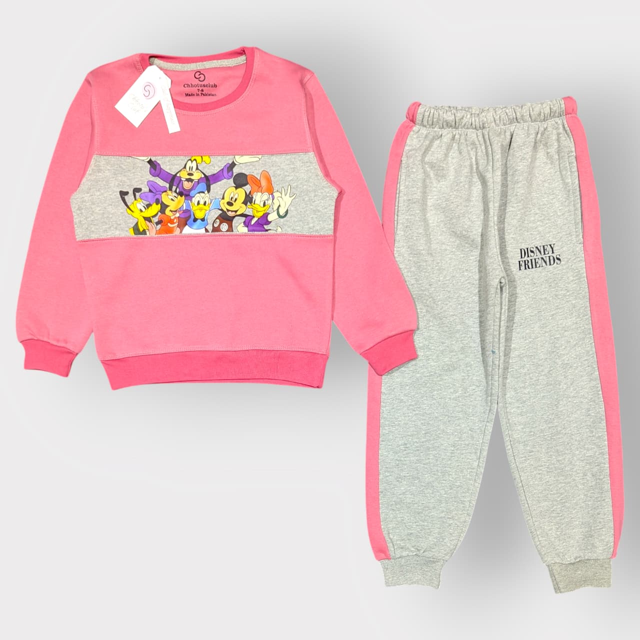 Disney Friends Sweatshirt & Jogger Set